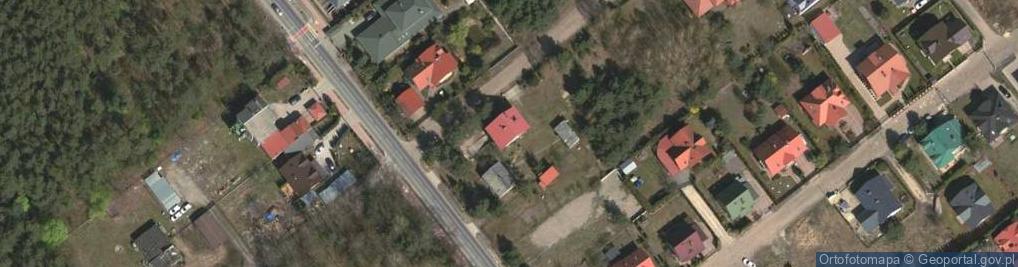 Zdjęcie satelitarne Przyjacielska ul.