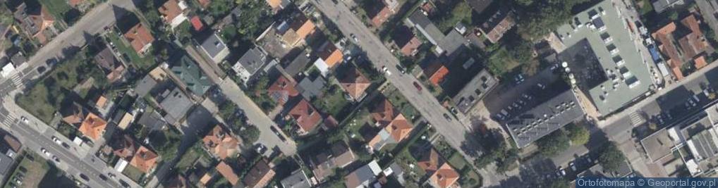 Zdjęcie satelitarne Próżna ul.