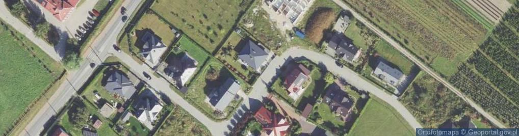 Zdjęcie satelitarne Przyjaciół ul.