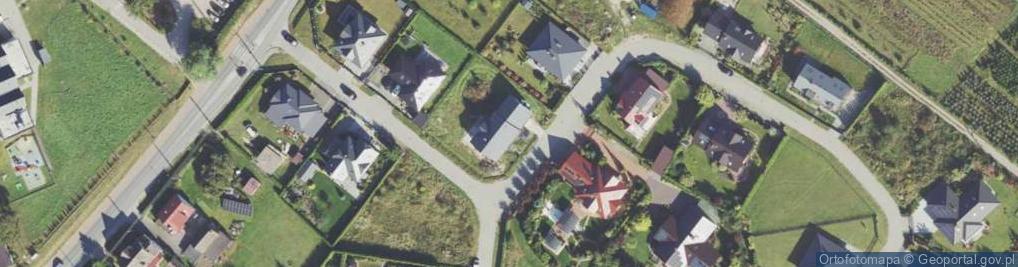 Zdjęcie satelitarne Przyjaciół ul.