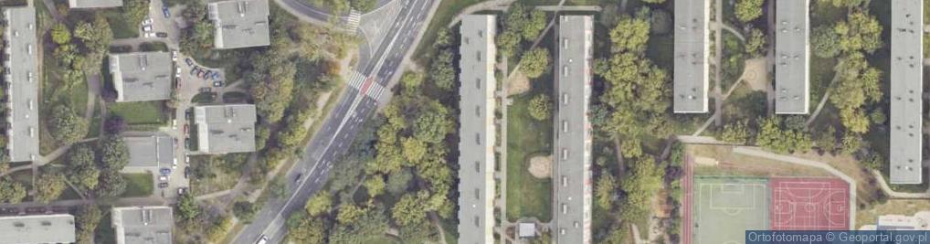 Zdjęcie satelitarne Przemysłowa ul.