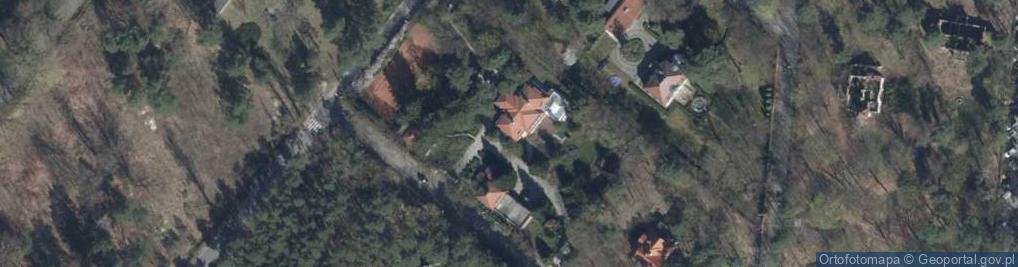 Zdjęcie satelitarne Przebieg ul.