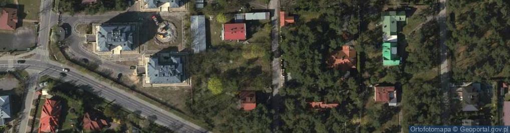 Zdjęcie satelitarne Przyjacielska ul.