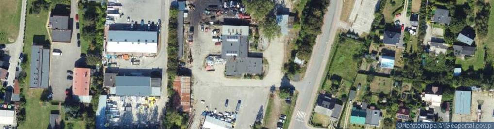 Zdjęcie satelitarne Przemysłowa ul.