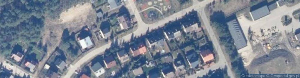 Zdjęcie satelitarne Przyjaciół ul.
