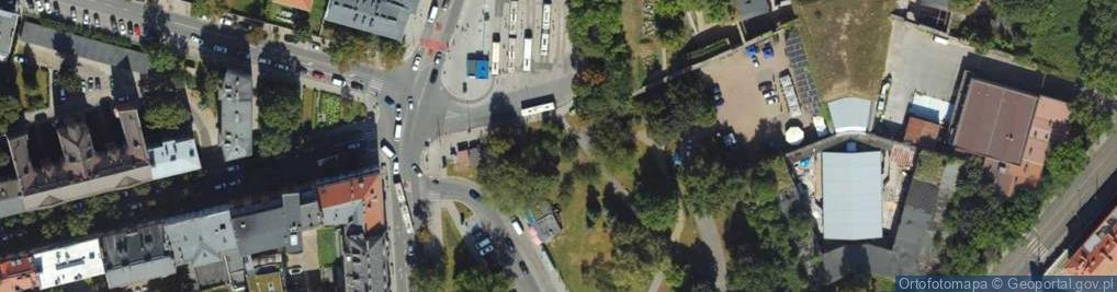 Zdjęcie satelitarne Prądnicka ul.