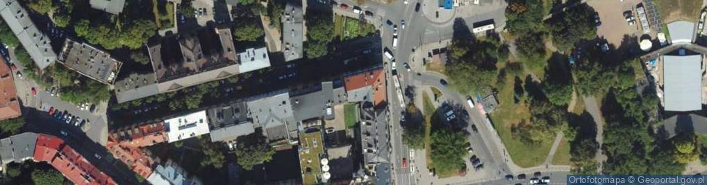 Zdjęcie satelitarne Prądnicka ul.