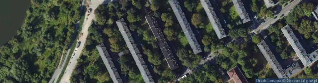 Zdjęcie satelitarne Praska ul.