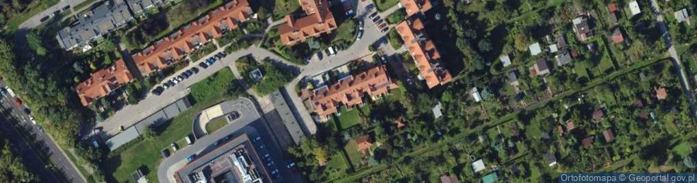 Zdjęcie satelitarne Praska ul.