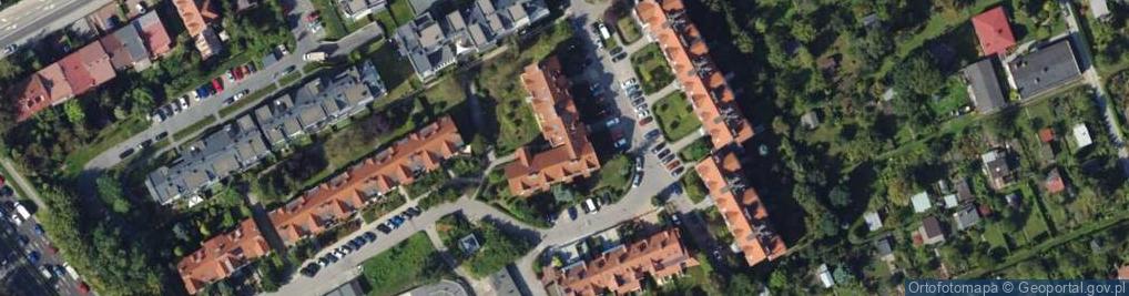 Zdjęcie satelitarne Praska ul.