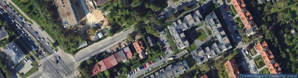 Zdjęcie satelitarne Praska ul.