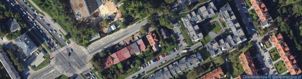 Zdjęcie satelitarne Praska ul.
