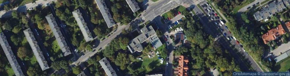 Zdjęcie satelitarne Praska ul.