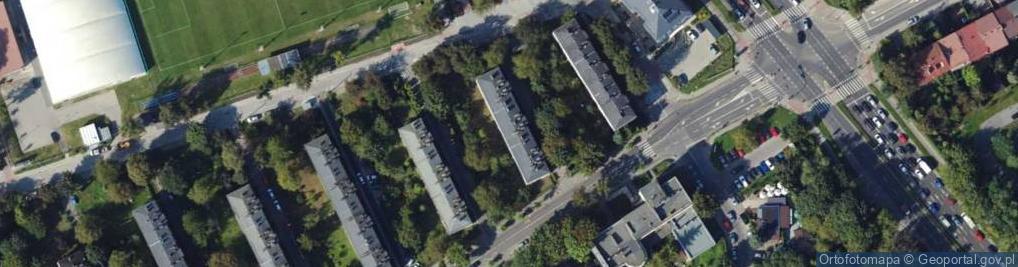 Zdjęcie satelitarne Praska ul.