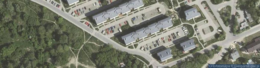 Zdjęcie satelitarne Przyzby Jana Kantego ul.