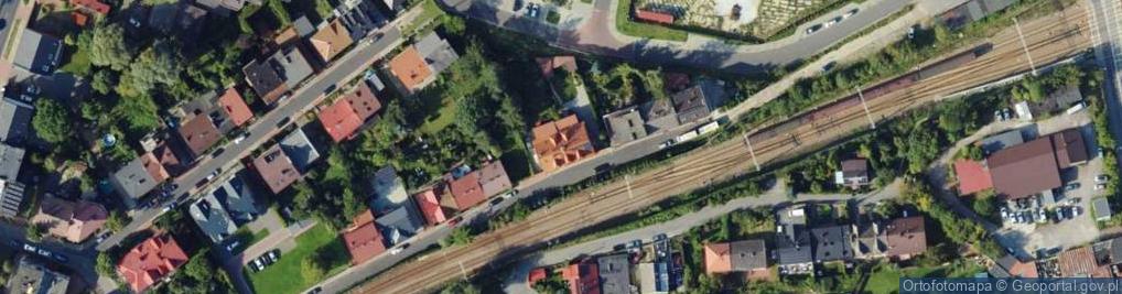 Zdjęcie satelitarne Przy Torze ul.