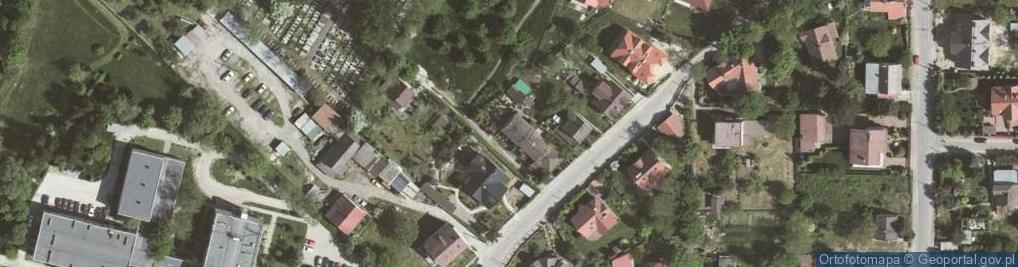 Zdjęcie satelitarne Przekątna ul.