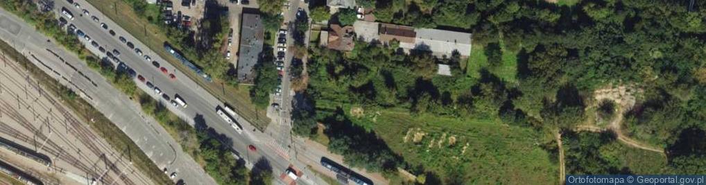 Zdjęcie satelitarne Prądnicka ul.