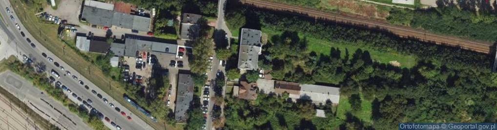 Zdjęcie satelitarne Prądnicka ul.