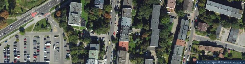 Zdjęcie satelitarne Prądnicka ul.