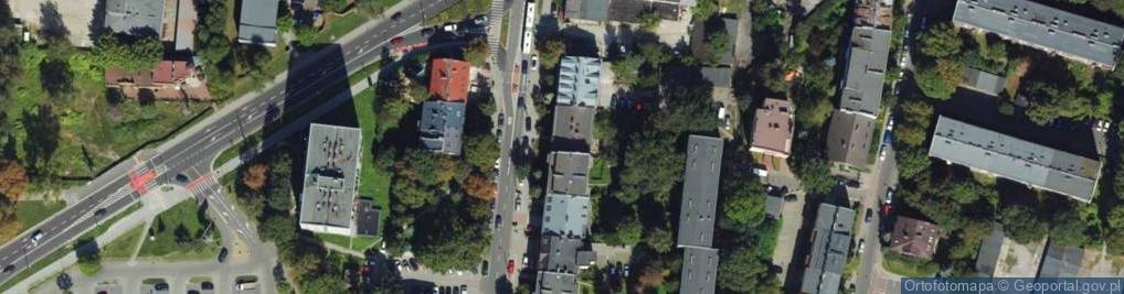 Zdjęcie satelitarne Prądnicka ul.