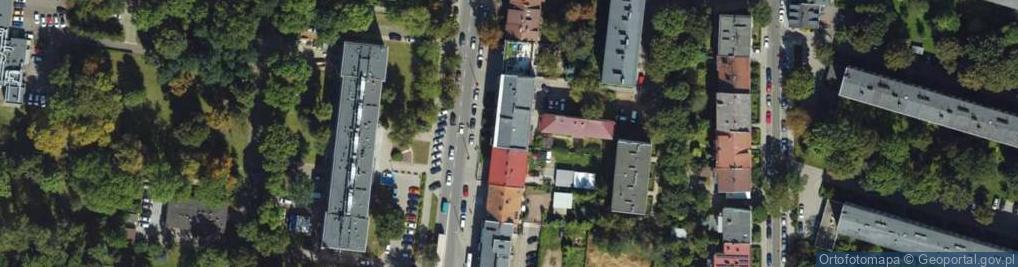 Zdjęcie satelitarne Prądnicka ul.