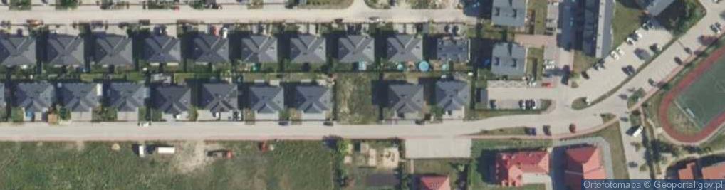 Zdjęcie satelitarne Przyjaciół ul.