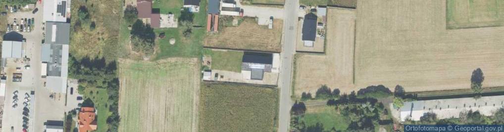 Zdjęcie satelitarne Promienista ul.