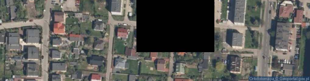 Zdjęcie satelitarne Prostokątna ul.