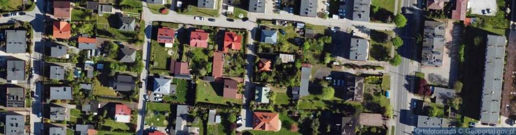 Zdjęcie satelitarne Prostokątna ul.