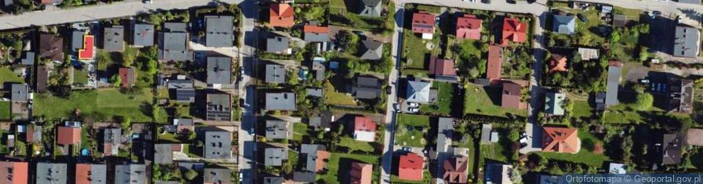 Zdjęcie satelitarne Prostokątna ul.