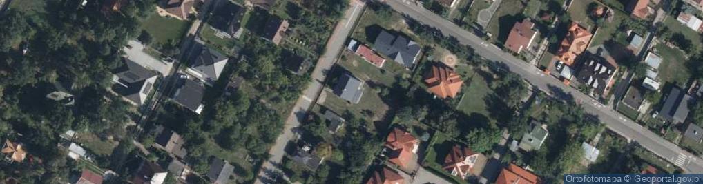 Zdjęcie satelitarne Projektowana ul.