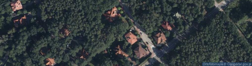 Zdjęcie satelitarne Prymasowska ul.