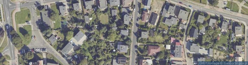 Zdjęcie satelitarne Przeciwlotników ul.