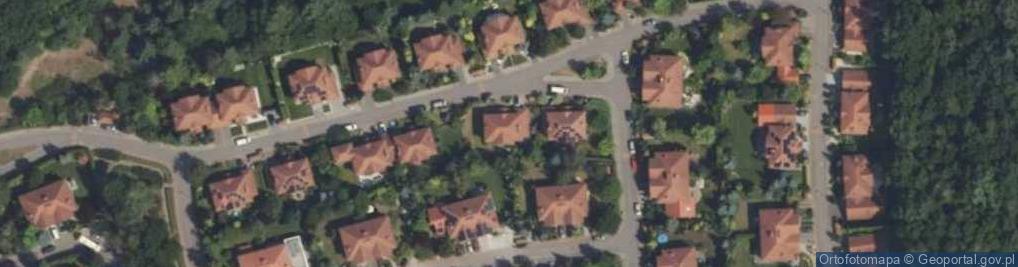 Zdjęcie satelitarne Przy Parku ul.