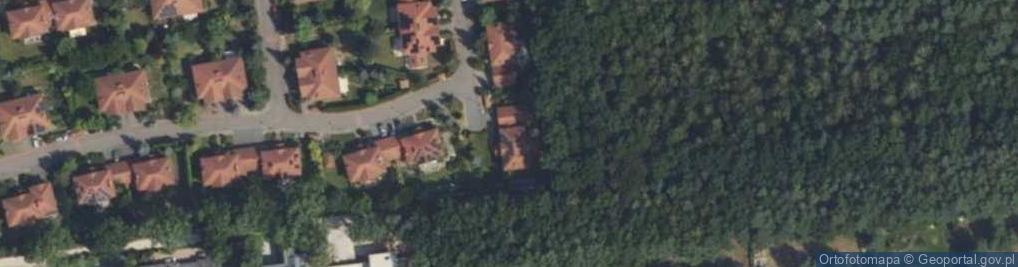 Zdjęcie satelitarne Przy Parku ul.