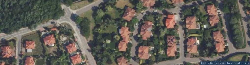 Zdjęcie satelitarne Przy Parku ul.