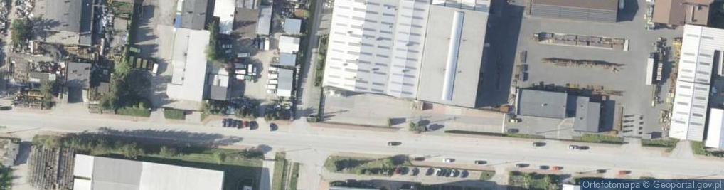 Zdjęcie satelitarne Przemysłowa ul.