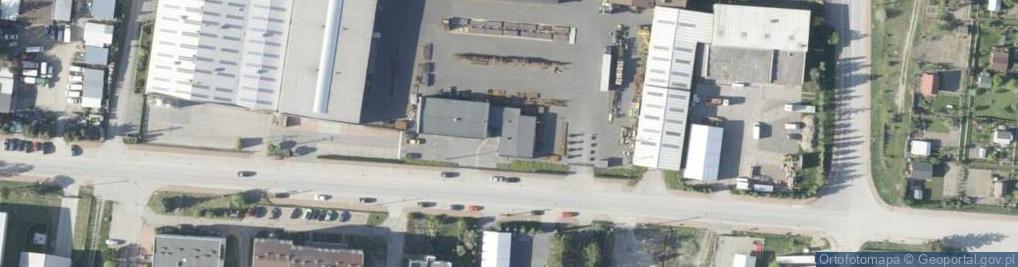 Zdjęcie satelitarne Przemysłowa ul.