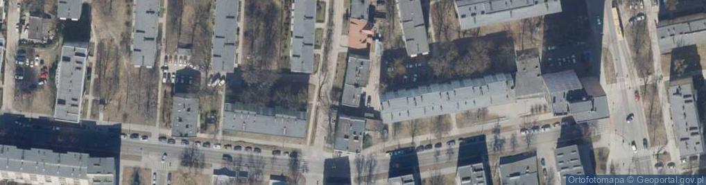 Zdjęcie satelitarne Przemysłowa ul.
