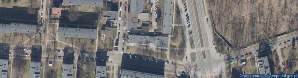 Zdjęcie satelitarne Przemysłowa ul.