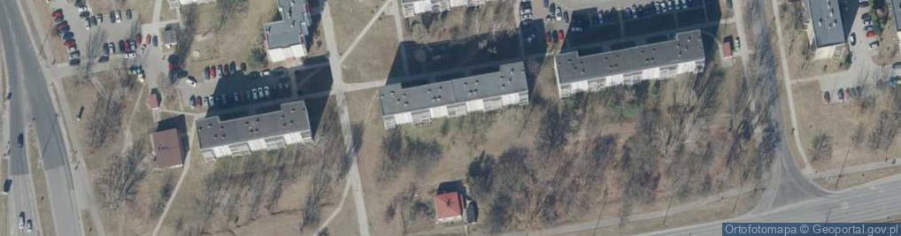 Zdjęcie satelitarne Przybyszewskiego Stanisława ul.