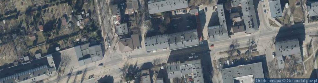 Zdjęcie satelitarne Przybyszewskiego Stanisława ul.
