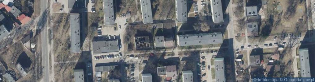 Zdjęcie satelitarne Przyborowskiego Walerego ul.