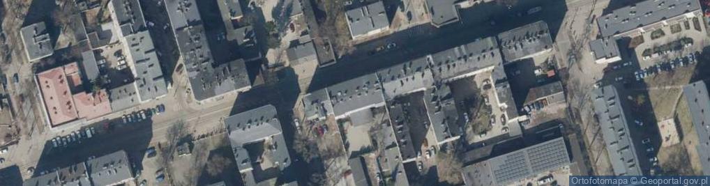 Zdjęcie satelitarne Przybyszewskiego Stanisława ul.