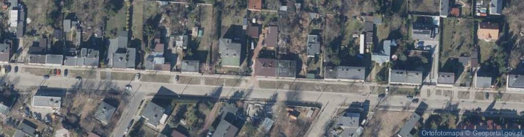Zdjęcie satelitarne Prądzyńskiego Ignacego, gen. ul.
