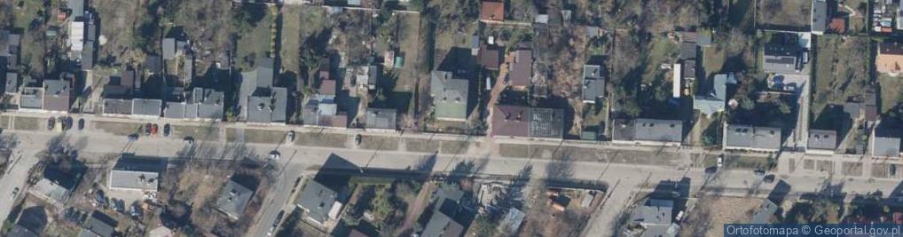 Zdjęcie satelitarne Prądzyńskiego Ignacego, gen. ul.