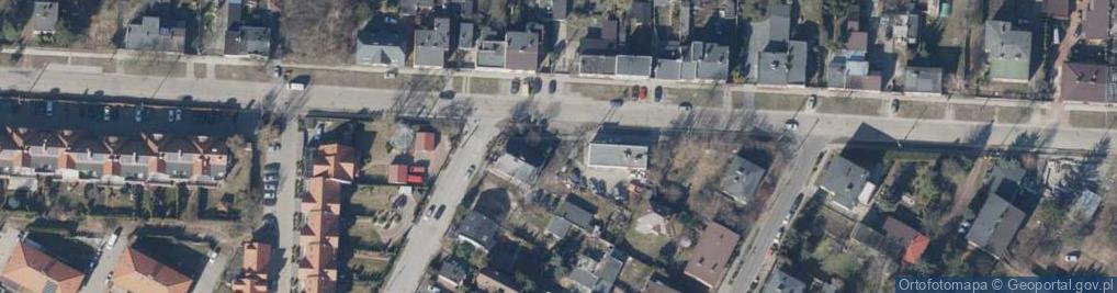 Zdjęcie satelitarne Prądzyńskiego Ignacego, gen. ul.