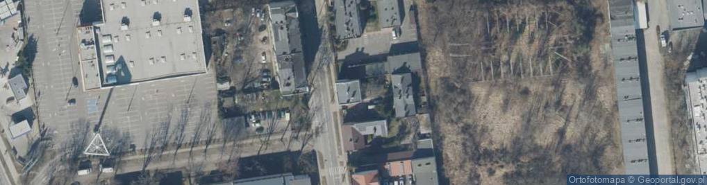 Zdjęcie satelitarne Proletariacka ul.
