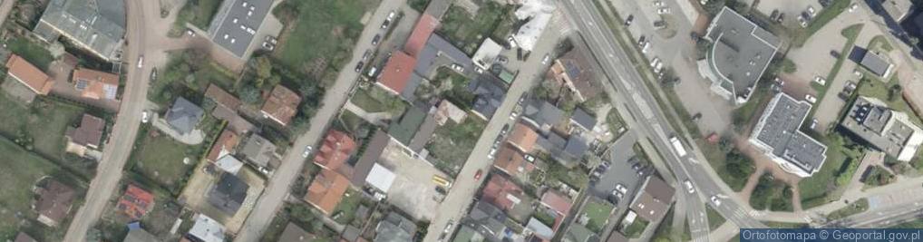 Zdjęcie satelitarne Projektowana ul.